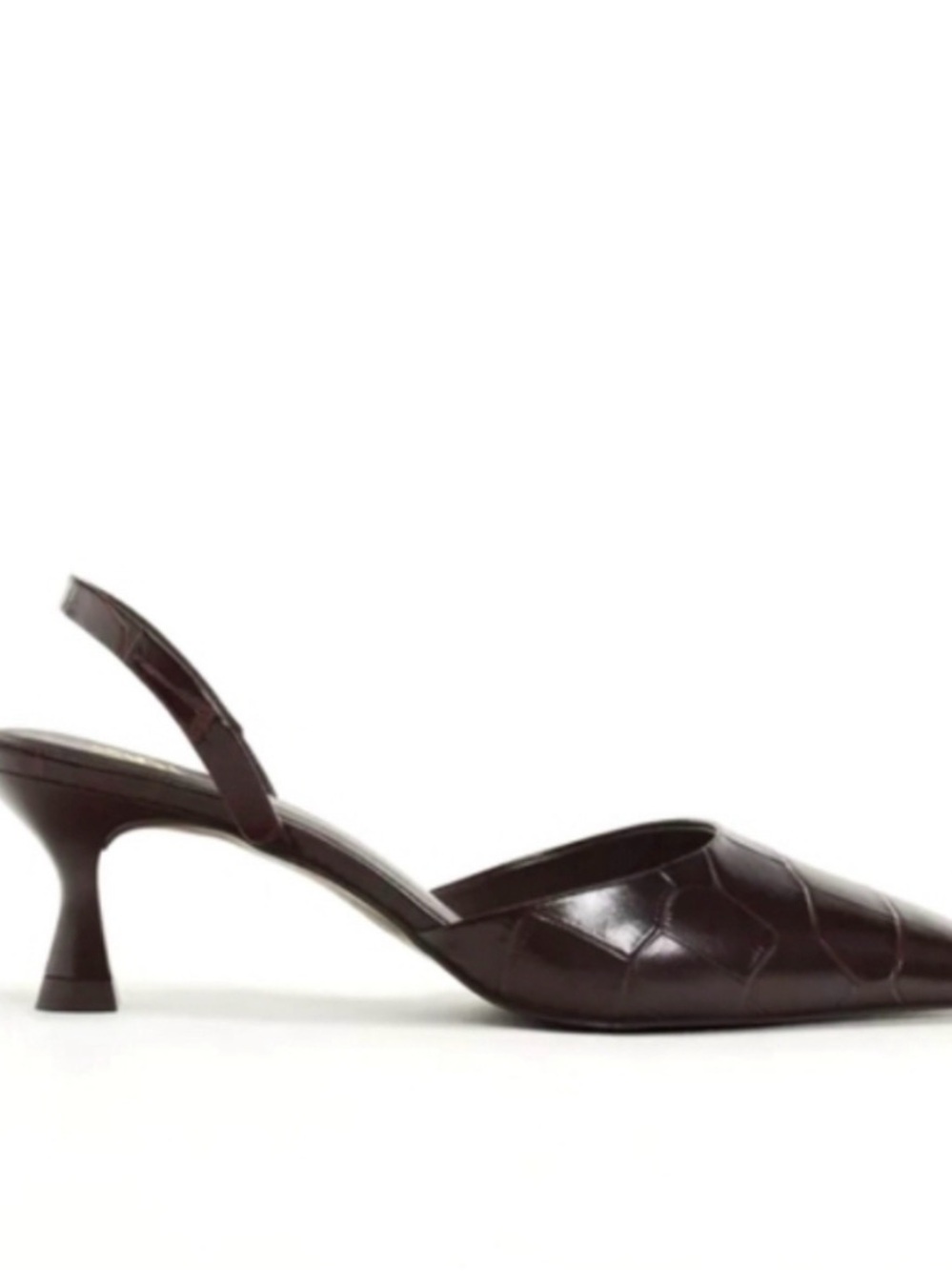 Zara Slingback kitten heels